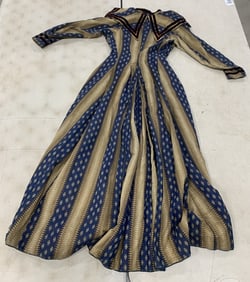 woman's handmade dress
