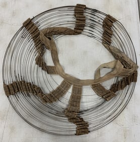 Victorian hoop skirt