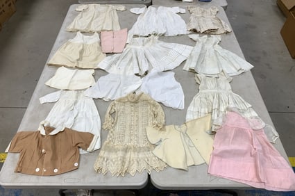 lot of vintage kids clothing