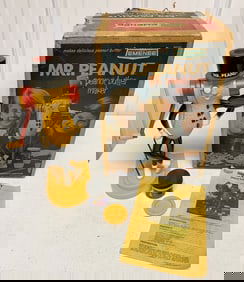 Emenee Mr. Peanut peanut butter maker w/ box