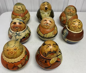 8 Bristol Ware reproduction tins from 70's & 80's