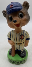 Chicago Cubs mascot bobble head