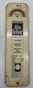Alka Seltzer advertising thermometer