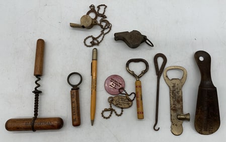 lot of York County PA advertising + 2 whistles