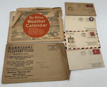 1930's ephemera lot