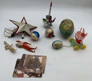 vintage Easter & Christmas items