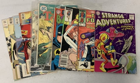 12 assorted comics