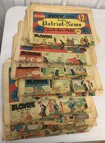 35+ 1951-52 York Patriot News comics