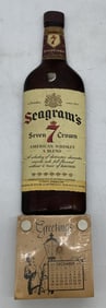 1977 Seagram's calendar display