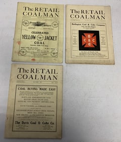 3 1900's The Retail Coalman magazines