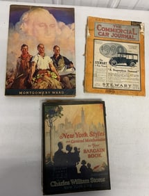 1920's + 30's store catalogs and commercial cars