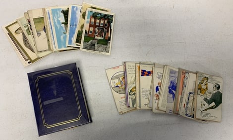 90+ postcards and 40+ arcade cards