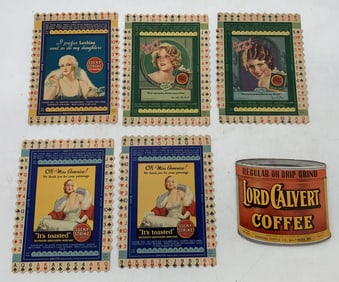 Lucky Strike bridge hands & Lord Calvert needle