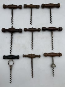 9 corkscrews