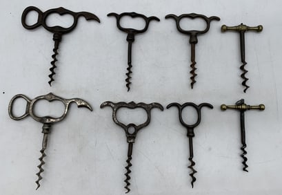 8 corkscrews