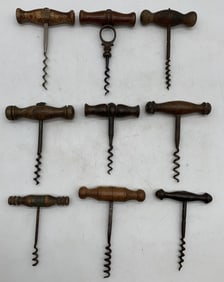 9 corkscrews