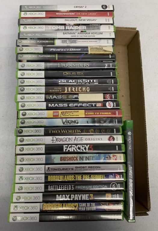 26 XBOX 360 games & 1sealed XBOX ONE game (1 of 3)