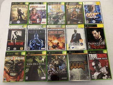 36 XBOX games