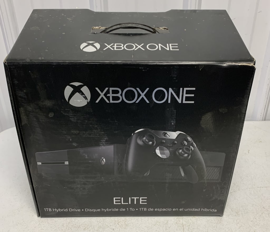 XBOX 360 console & controller in XBOX One box (1 of 9)