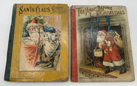 2 children's Christmas books