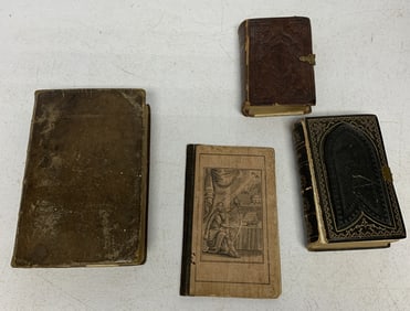 3 Bibles and a German ABC book
