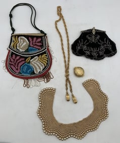 purses, compact, necklace and collar