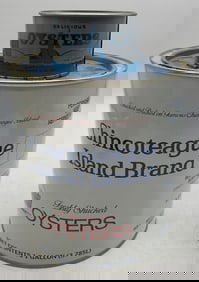 two Chincoteague VA oyster cans