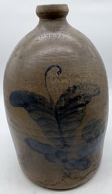 2 gallon H.B. Pfaltzgraff blue decorated jug