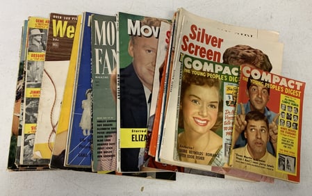 movie and young people magazines 1940's-50's