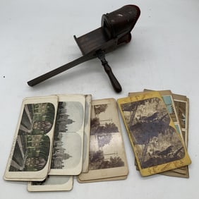 Keystone Stereo viewer and some cards