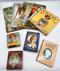 Shirley Temple Books and Sewing Cards