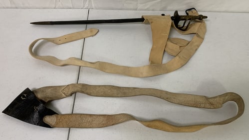 2 Pcs,Sword/Scabbard,belts