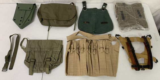 8 pcs,Canvas,Cloth,Plastic Ammo Pouches