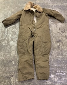 Fur Lined 1 Piace Suit