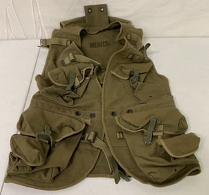 Military Canvas Vest/backpack size M