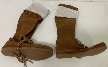 Minnetonka Leather Boots,NIB,Size 10