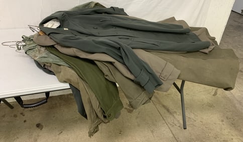 9 Military Jackets,Overcoats,Pants,Raingear