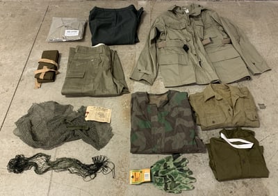11 pcs Military Clothes,Accessories