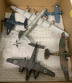 lot of Military Model Planes