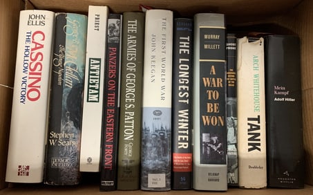 Lot of Books,1st WW,Patton,Mein Kampf