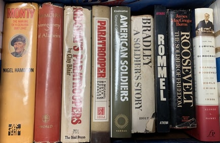 Lot of Books,Roosevelt,Bradley,Montgomery