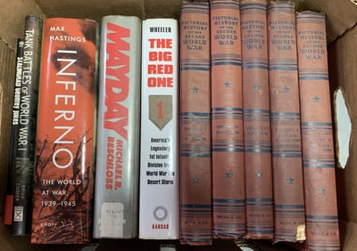Lot of Books,Pictorial History of WW2,Mayday