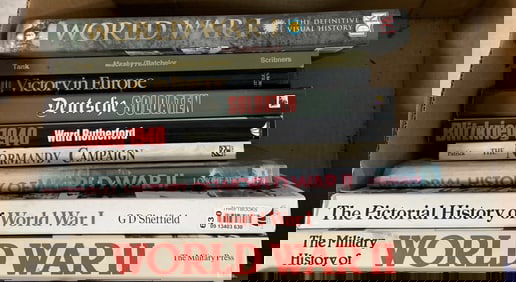 Lot of Books,WW1,2,Blitzkrieg,others