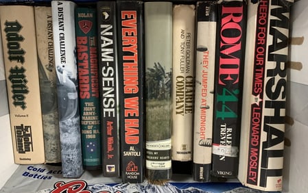 Lot of Books,Charlie Co,Marshall,Vietnam
