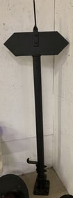 cast iron Railroad post
