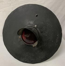 Adlake red lens railroad signal light