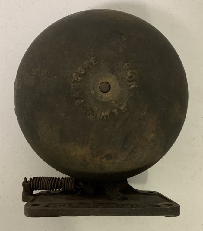 cast iron New Departure Alert Bell: has wear