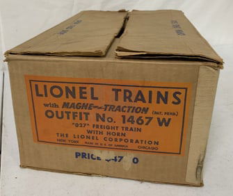 Lionel Outfit No. 1467W in box