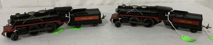 2 Lionel 1681E locomotives and tenders