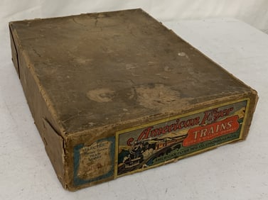American Flyer train set in box